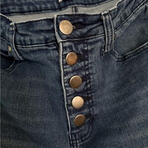 BP Midnight Blue Skinny Jeans with Button Fly